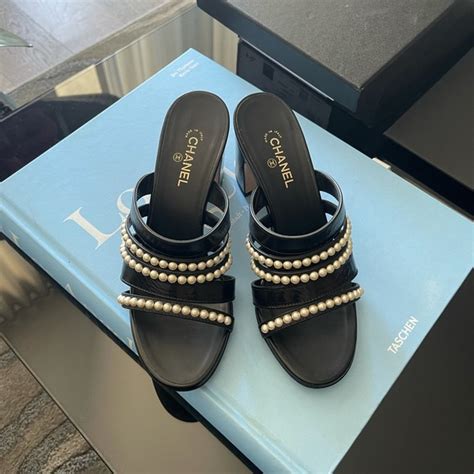 sandale chanel pas cher|authentic chanel sandals.